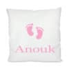 Kissen Babyfuss rosa