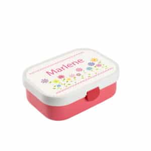 brotdose-pink Blumen