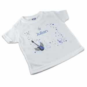 T-Shirt Rockstar blau