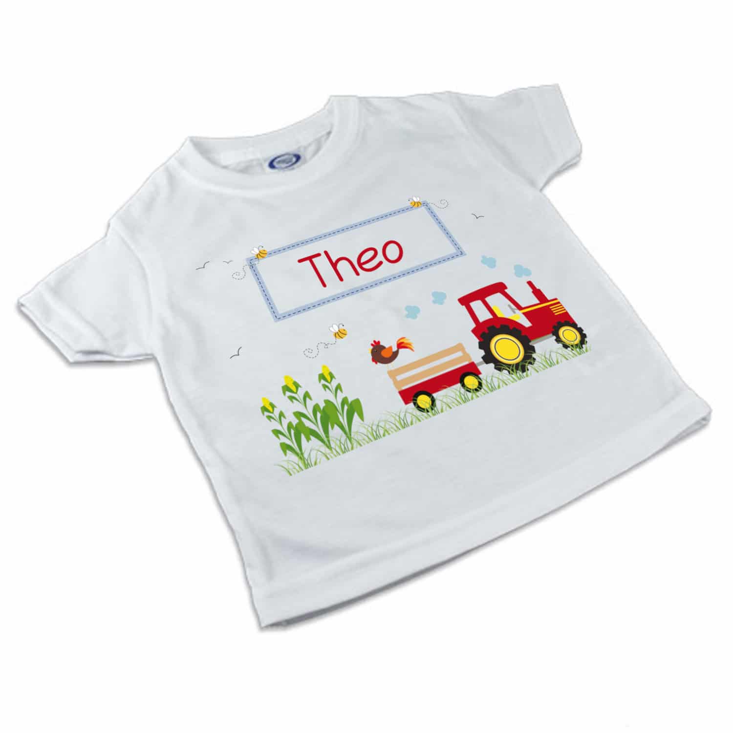 T-Shirt Traktor rot
