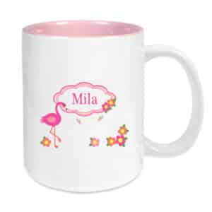 Tasse rosa Flamingo