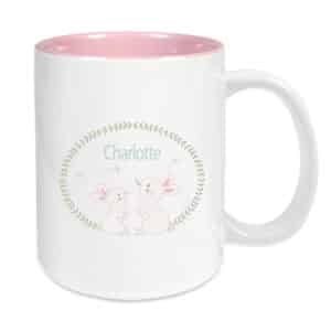 Tasse rosa Hasen