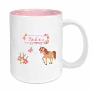 Tasse rosa Pony_Pferd