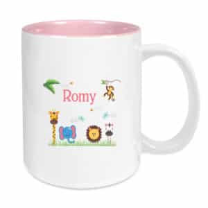 Tasse rosa Zoo rosa