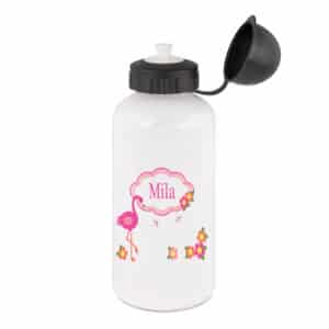 Aluminium Trinkflasche Flamingo